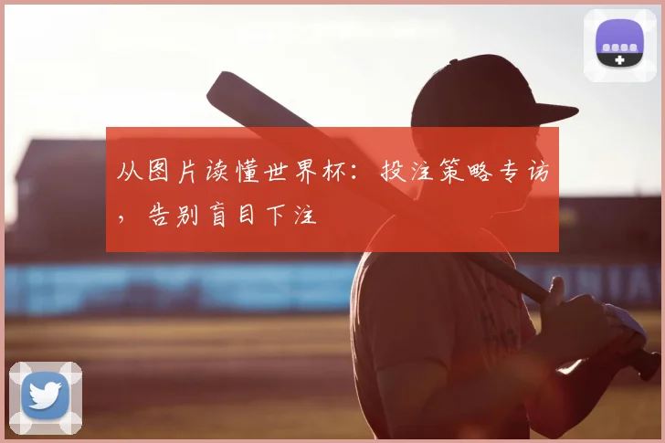 从图片读懂世界杯：投注策略专访，告别盲目下注